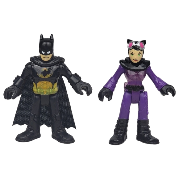 Fisher-Price Other - Imaginext DC Super Friends Batman & Catwomen Figure Set